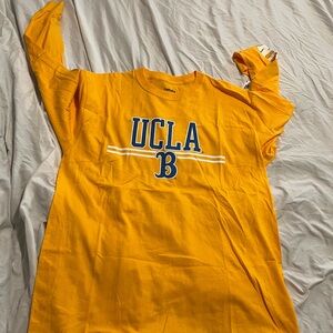 UCLA Gold Long Sleeve Shirt size large captivating NWT unisex